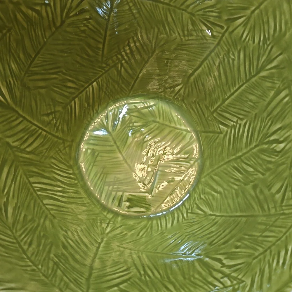 Crate & Barrel Marin Pine Serving Bowl Green Salad Bowl Dish